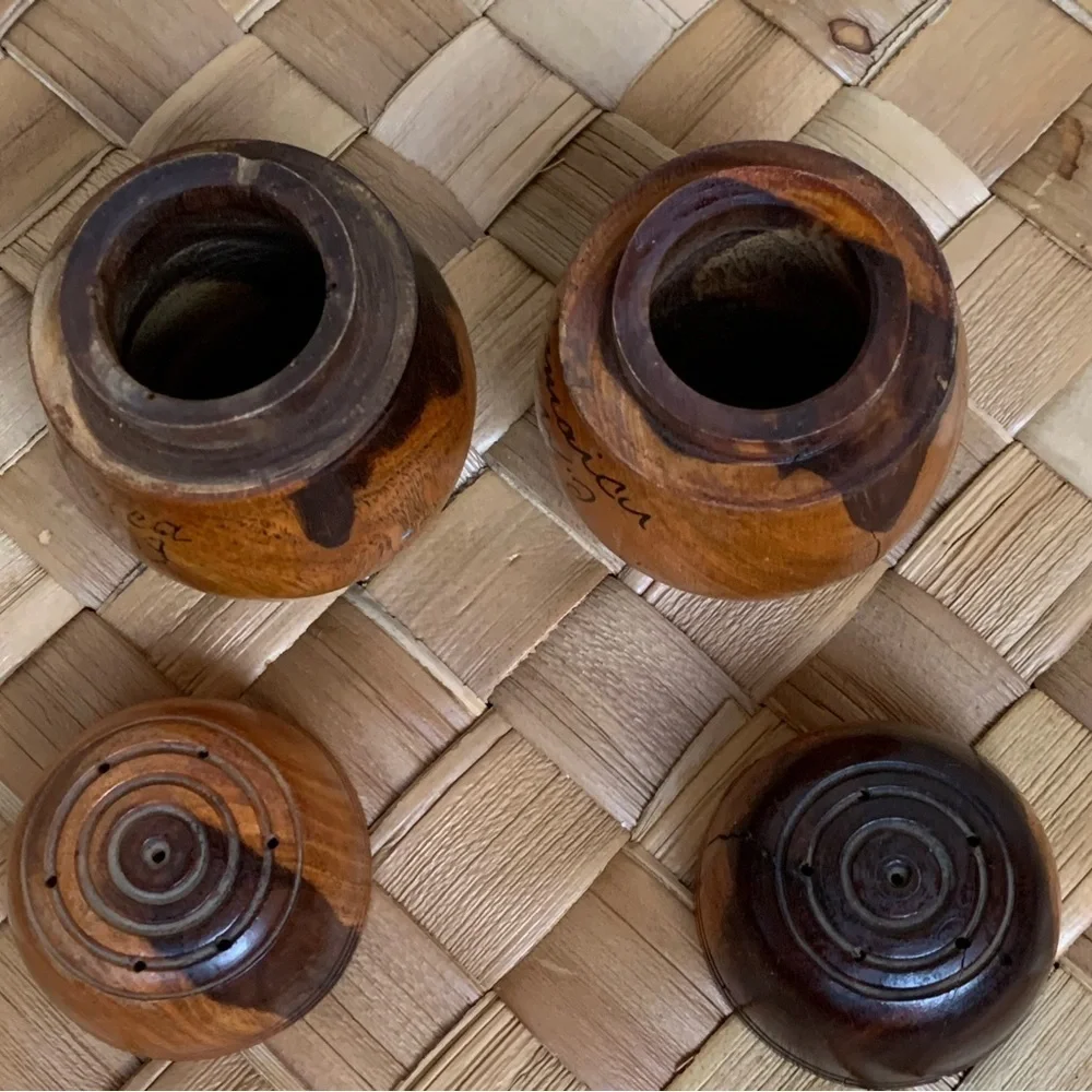 Handcrafted Wooden Jamaican shakers